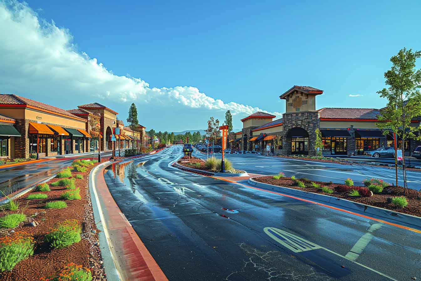 A_modern_commercial_plaza_with_multiple_storefront_mall