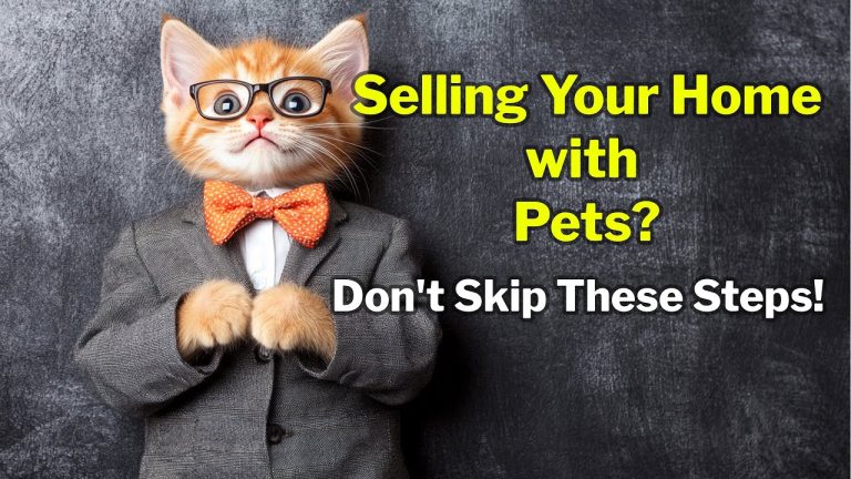 Video Thumbnail: Essential Tips for Selling Your Home with Pets - Make It Easy & Stress-Free!