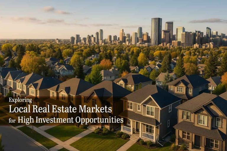 Exploring Local Real Estate Markets for High Investment Opportunities