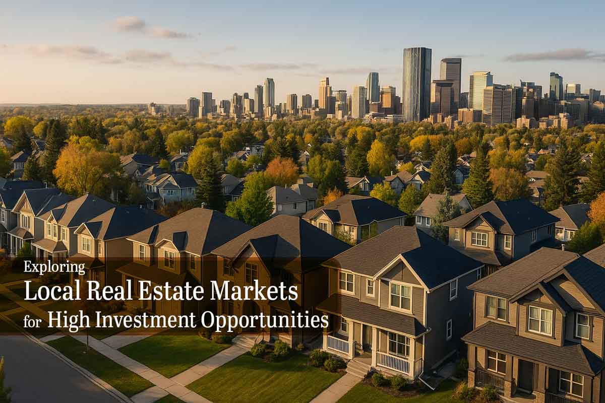 Exploring Local Real Estate Markets for High Investment Opportunities