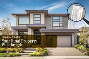 Essential tips for your final property walkthrough - tiwana real estate team | buying & selling house in calgary | calgary realtors Essential Tips For Your Final Property Walkthrough